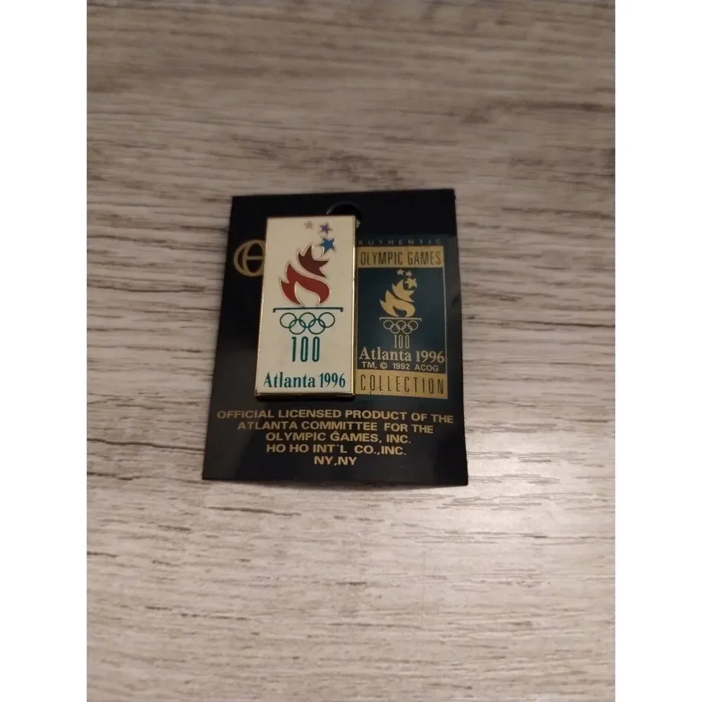 Atlanta 1996 #1229 Olympic Games Atlanta 1996 Ho Ho Int'L Co Pinback Pin